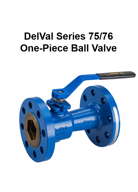 DelVal Series 75/76 OnePiece Ball Valve W.T. Maye, Inc.